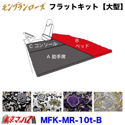 フラットキット　モンブランローズ【大型B-ベッド】