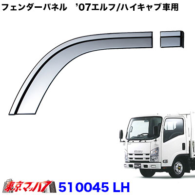 フェンダーパネル ’07エルフ/ハイキャブ車用 LH助手席側