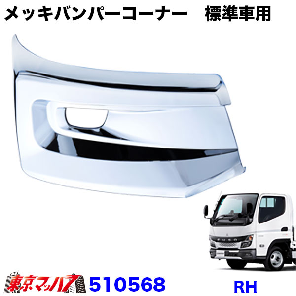 ジェットイノウエ バンパーエクステンション クロームメッキ 入数：R/L