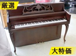 ＜売約済＞【訳あり特価！厳選中古品】　サミック アップライトピアノ JS143F #IJOJU1027 【木目ピアノ】