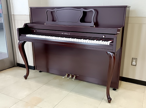 【中古品】 カワイ アップライトピアノ 508 #F040054 【木目ピアノ】