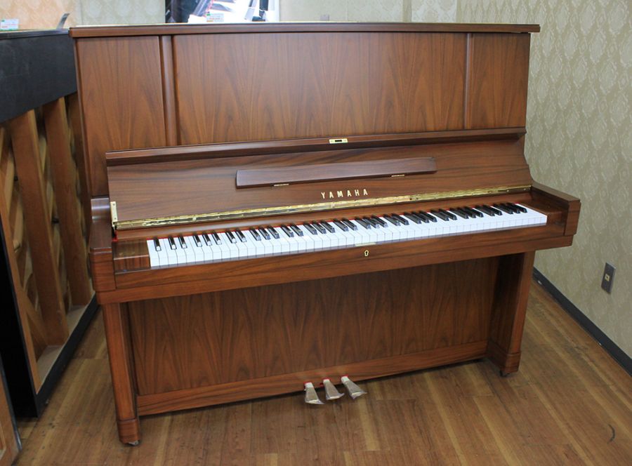 【中古品】　ヤマハ アップライトピアノ W107BR #4159646 【木目ピアノ】