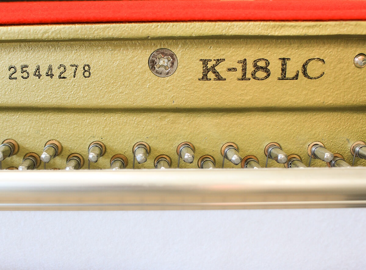 カワイ アップライトピアノ K18LC #2544278 【中古品】｜ピアノパワー
