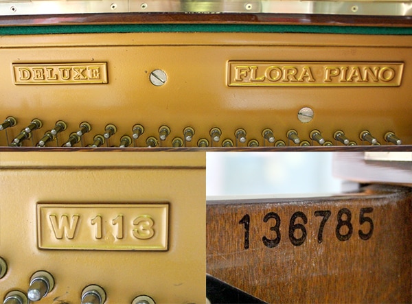 アールウィンザー アップライトピアノ W113 #136785 【訳あり特価