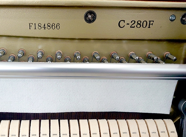 【中古品】 カワイ アップライトピアノ C280F #F184866