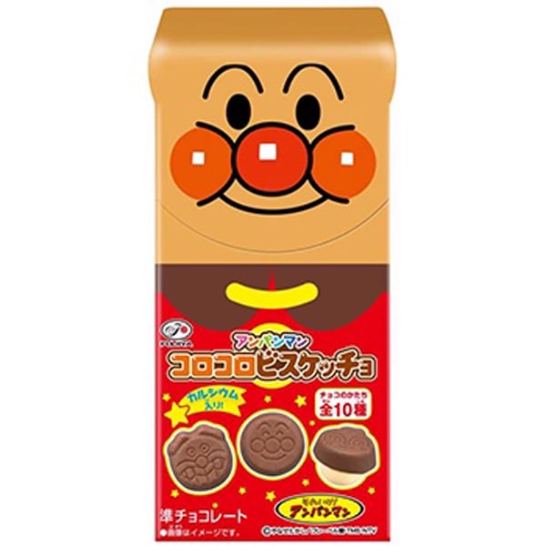 150円 不二家 アンパンマンコロコロビスケッチョ [1箱 10個入]