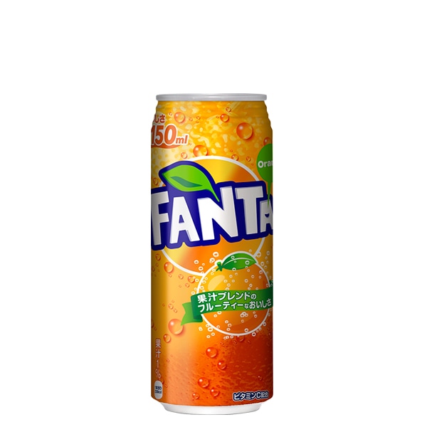 【2ケースセット】ファンタオレンジ 500ml缶×48本