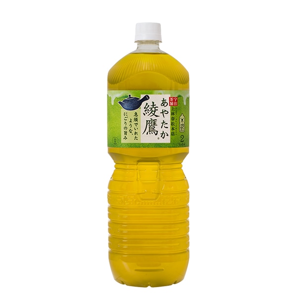 綾鷹 ペコらくボトル2LPET×6本