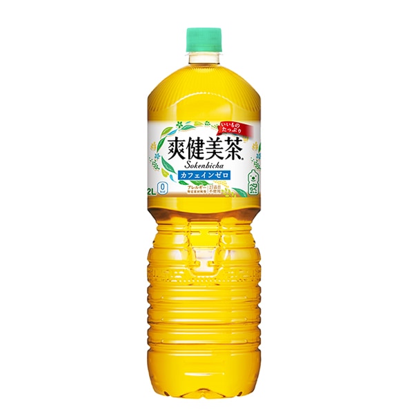 【2ケースセット】爽健美茶 ペコらくボトル2LPET×12本