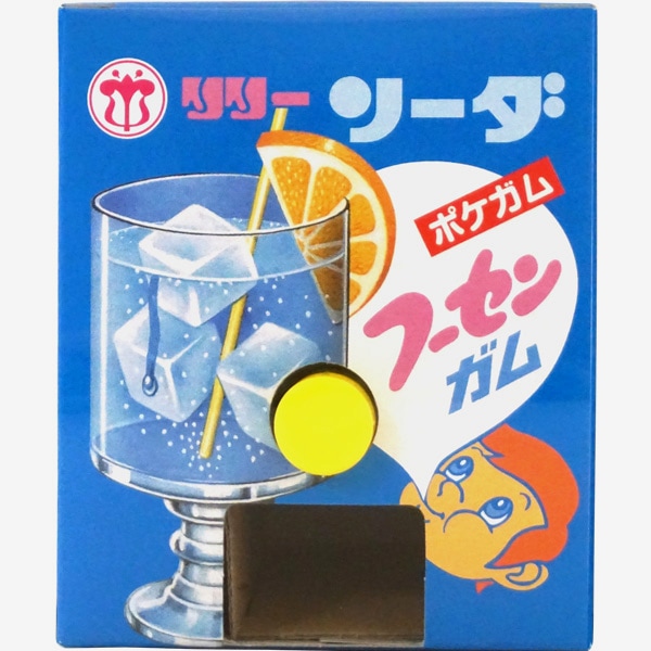 リリー ポケガム ソーダフーセンガム [1箱 12個入]
