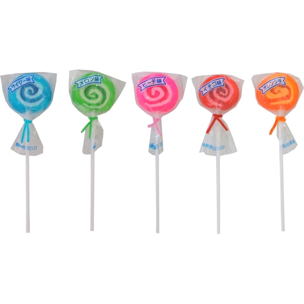 60円 山中 ミニうずまきキャンディ [1箱 20個入]：駄菓子,お菓子の通販