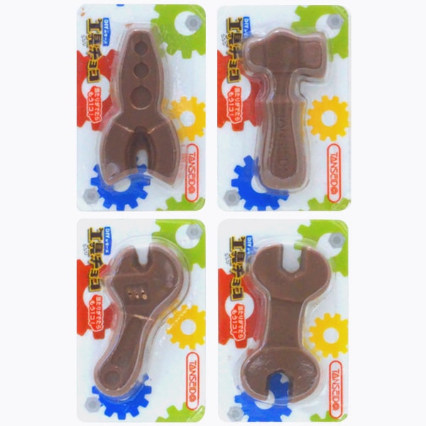【休売中】25円 丹生堂 DIYシリーズ 工具チョコ [1箱 50個入]
