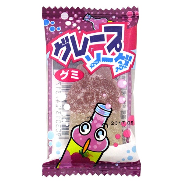 20円 やおきん グレープソーダグミ [1袋 30個入]：駄菓子,お菓子の通販