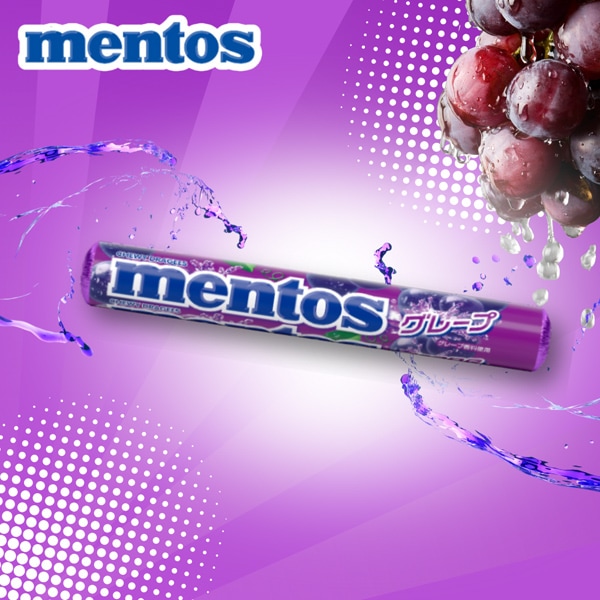 120円 クラシエ メントス グレープ [1箱 12個入]