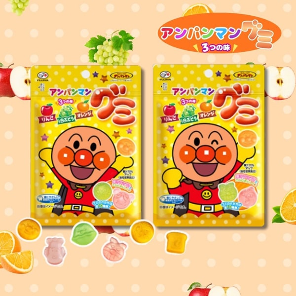 130円 不二家 50gアンパンマングミ [1箱 10個入]