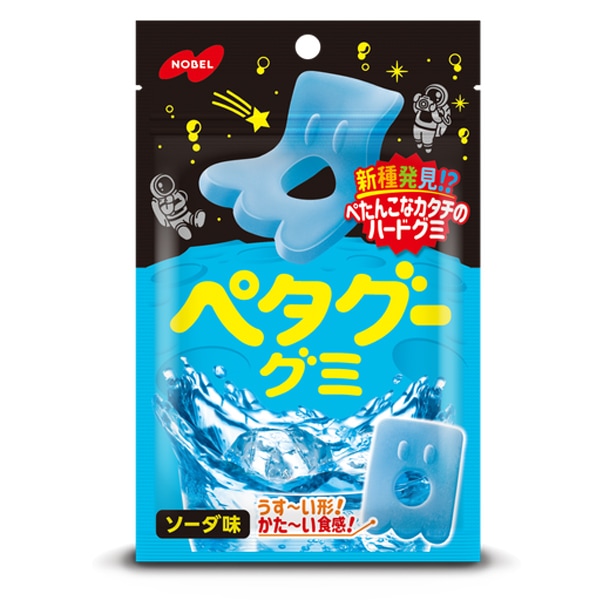 ノーベル 50gペタグーグミ ソーダ [1箱 6個入]