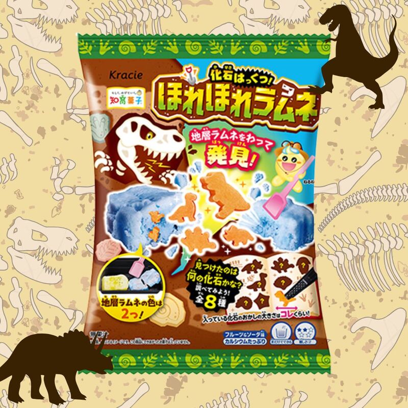 250円 クラシエ 21g化石はっくつ ほれほれラムネ [1箱 7個入]