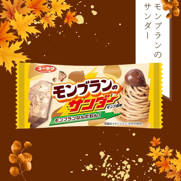 50円 モンブランのサンダー [1箱 20個入]：駄菓子,お菓子の通販｜卸