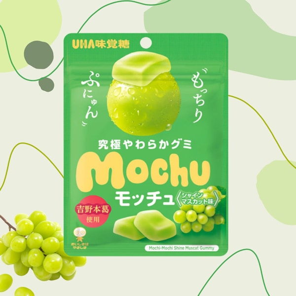 140円 味覚糖 モッチュ シャインマスカット味 [1箱 10個入]