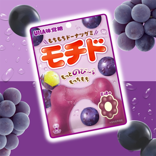160円 味覚糖 モチド 巨峰味 [1箱 10個入]