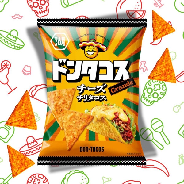 コイケヤ 57gドンタコス チーズチリタコス [1箱 12個入]