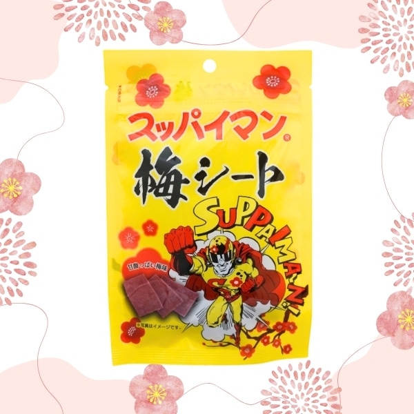 200円 井上食品 24gスッパイマン梅シート [1袋 10個入]