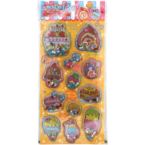 カプセルポップシール スイーツ [1袋 12枚入]