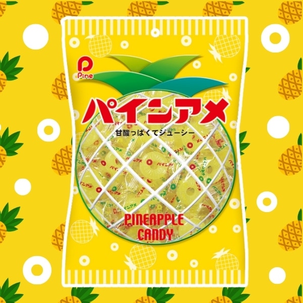 パイン 110gパインアメ袋 [1袋 6個入]：駄菓子,お菓子の通販｜卸問屋