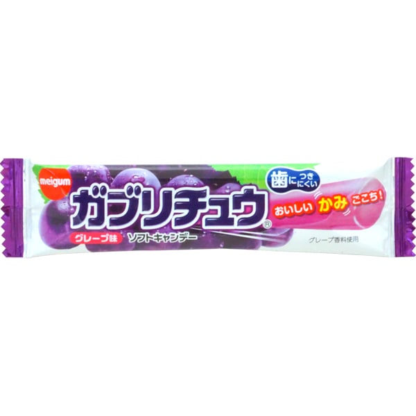 30円 メイチュー ガブリチュウ グレープ味 [1箱 20袋入]：駄菓子,お