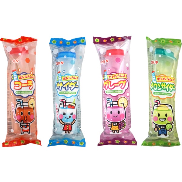 40円 マルタ ボトルラムネ詰め合わせ [1箱 20個入]