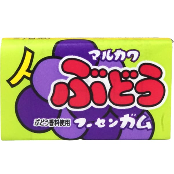 12円 マルカワ フーセンガム ぶどう [1箱 55個入]