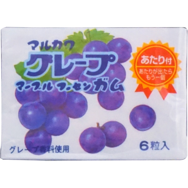 マーブルフーセンガム グレープ味　[1箱 33個入]
