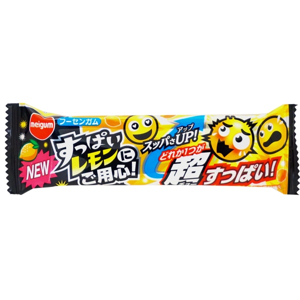 40円 メイチュー すっぱいレモンにご用心ガム [1箱 20個入]