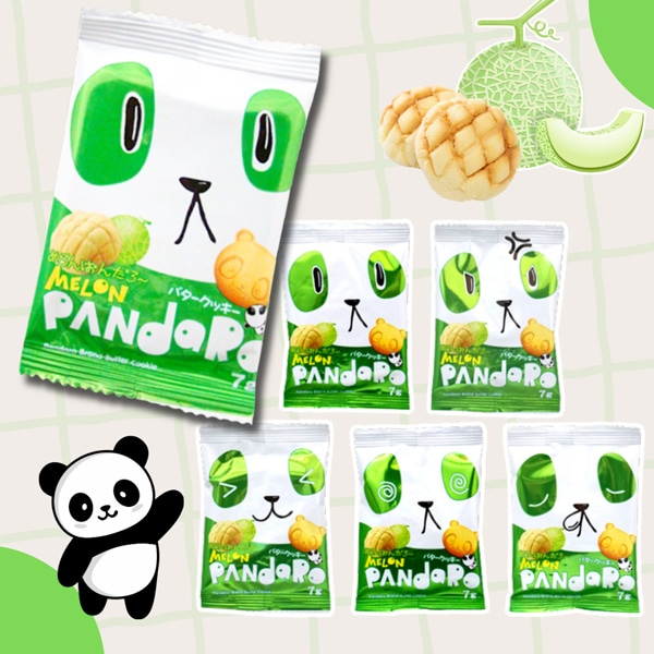 12円 やおきん メロンぱんだろ～ バタークッキー [1箱 24個入]