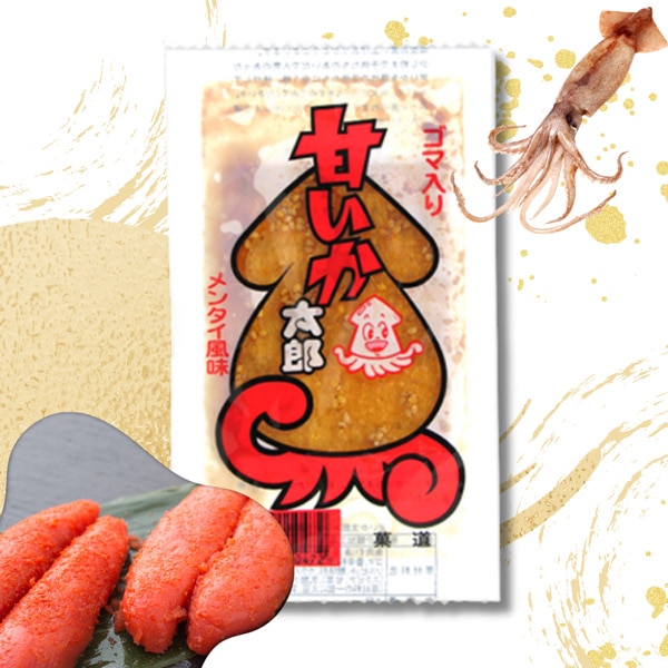 30円 菓道 甘いか太郎 メンタイ [1箱 30個入]