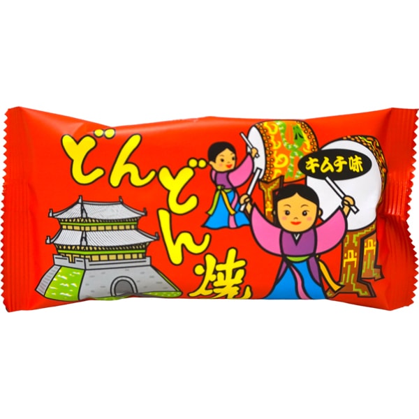 30円 菓道 どんどん焼き キムチ味 [1袋 15個入]