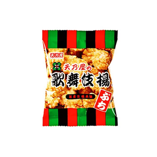 30円 天乃屋 10gぷち歌舞伎揚 [1箱 30個入]