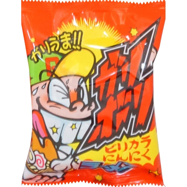 30円 やおきん ガリボリラーメン ピリ辛にんにく味 [1袋 21個入]