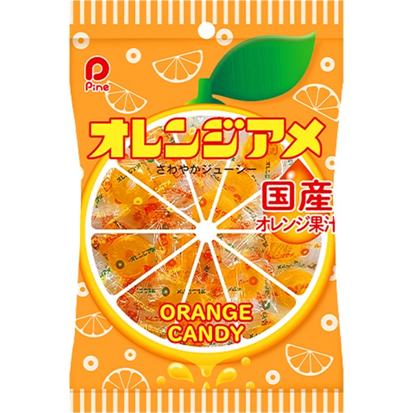 パイン 110gオレンジアメ袋 [1袋 6個入]