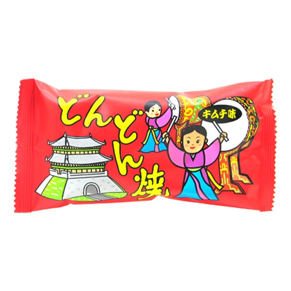 30円 菓道 どんどん焼き キムチ味 [1袋 15個入]