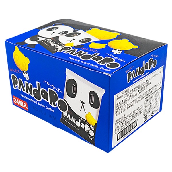 12円 やおきん ぱんだろ～ バタークッキー [1箱 24個入]