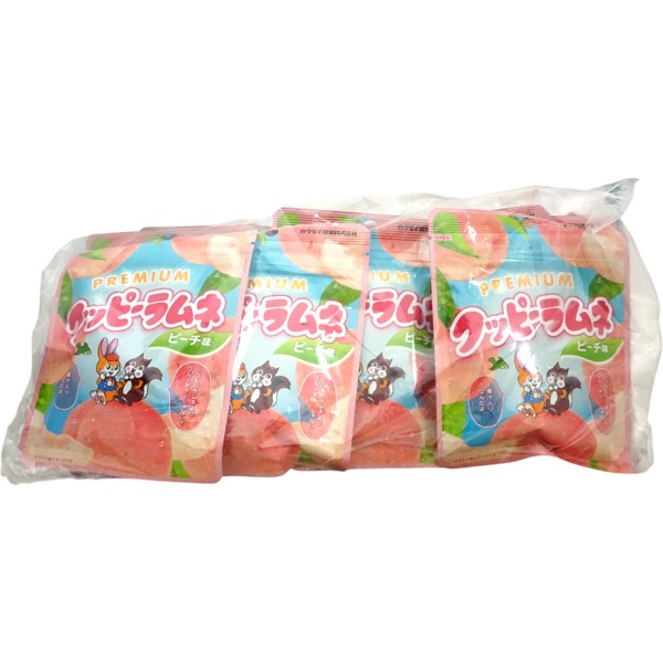 30gプレミアムクッピーラムネ ピーチ味 [1袋 10個入]