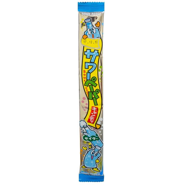 25円 やおきん サワーペーパー サイダー味 [1箱 36個入]
