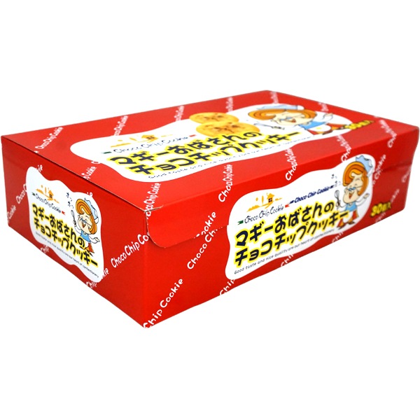 40円 やおきん 2枚入りマギーおばさんのチョコチップクッキー[1箱 30個