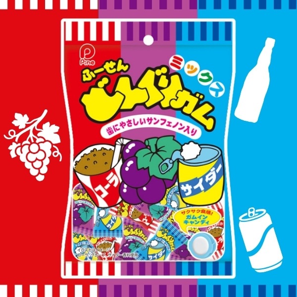 パイン 90gどんぐりガムミックス [1箱 10個入]