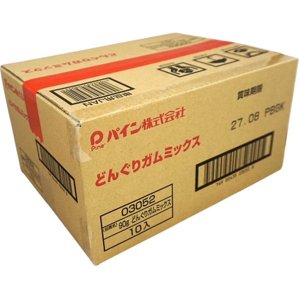 パイン 90gどんぐりガムミックス [1箱 10個入]