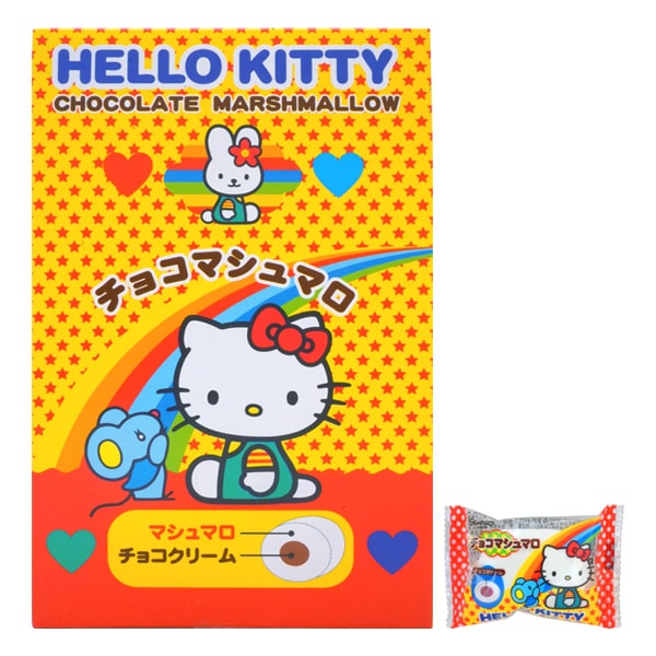15円 エイワ キティチョコマシュマロ [1箱 30個入]：駄菓子,お菓子の