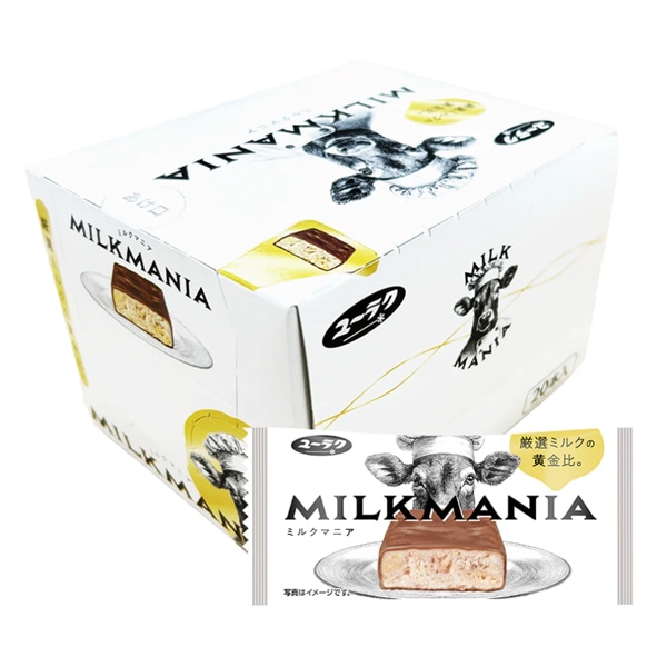 pika　ユーラク　ミルクマニア　8ボール送料込み 80円 ユーラク ミルクマニア [1箱 20個入]：駄菓子,お菓子の通販｜卸
