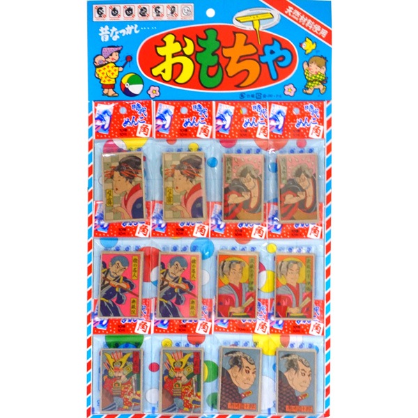 時代めんこ 角 [1枚 12付]