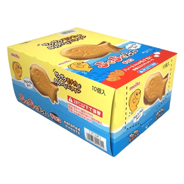 80円 名糖 ぷくぷくたい チョコ味 [1箱 10個入]：駄菓子,お菓子の通販